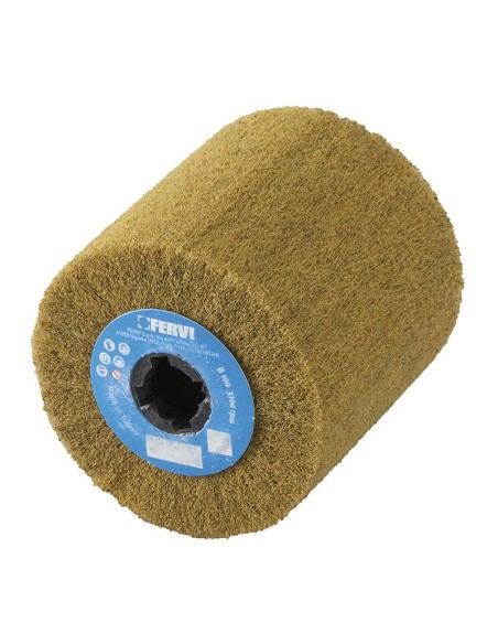 Ruota in panno abrasivo per satinatrice 100 x 100 grana very fine