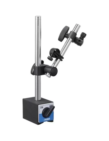 1 - Supporto magnetico porta comparatore con regolazione micrometrica Fervi s052/3