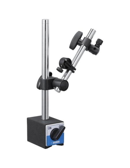 Supporto magnetico porta comparatore con regolazione micrometrica Fervi s052/3