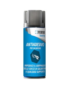 Bomboletta spray antiadesivo per saldature 400 ml anti adesivo Fervi s01/05