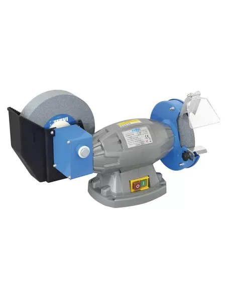 Smerigliatrice combinata da banco mola ad acqua Fervi s503