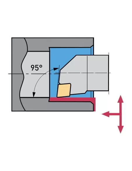 Utensile per interno 95? Fervi sclcr25