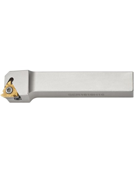 Utensile x filettare esterno 16 mm x tornio metallo Fervi ser16