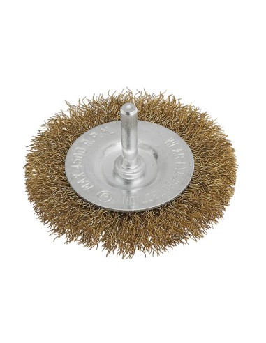 1 - Spazzola circolare con gambo Fervi srg060/06