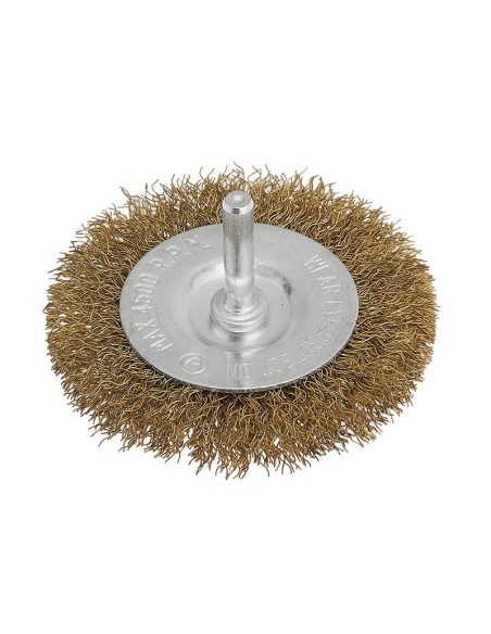 1 - Spazzola circolare con gambo Fervi srg060/06