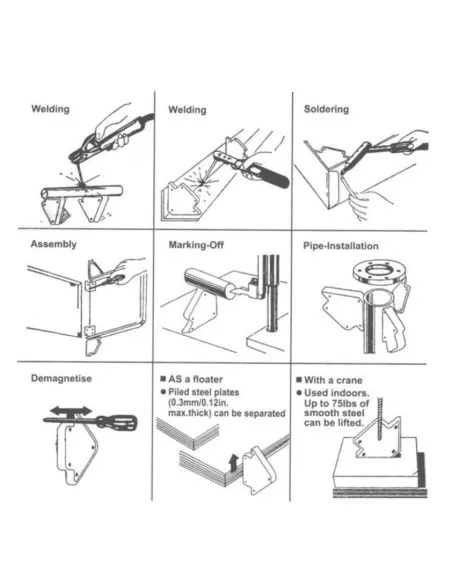 4 - Posizionatore magnetico TECNOWELD MAGNETIC HELP 4 - Posizionatore magnetico TECNOWELD MAGNETIC HELP