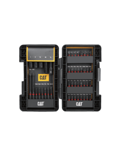 1 - Set 45 inserti per avvitatore a impulsi 1/4 Caterpillar DA01902