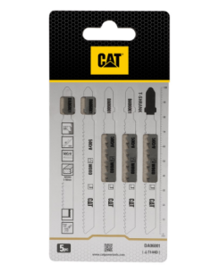 1 - Set 5 lame da legno per seghetto alternativo 6TPI T144D 100mm Caterpillar DA06001
