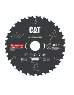1 - Lama per sega circolare multiuso TCT 184mm denti 40 Caterpillar DA08202