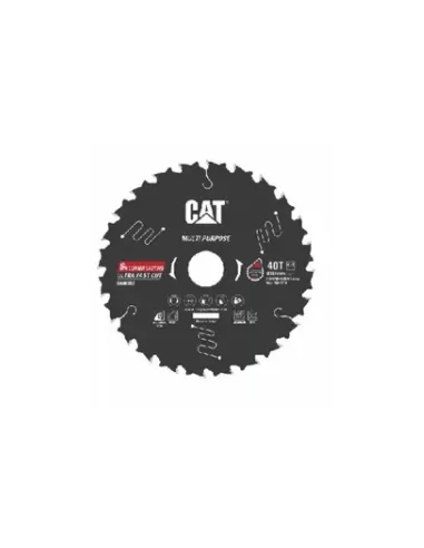 1 - Lama per sega circolare multiuso TCT 184mm denti 40 Caterpillar DA08202