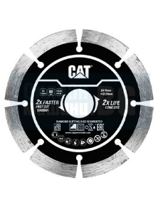 1 - Disco diamantato segmentato 230mm per materiali edili Caterpillar DA09003