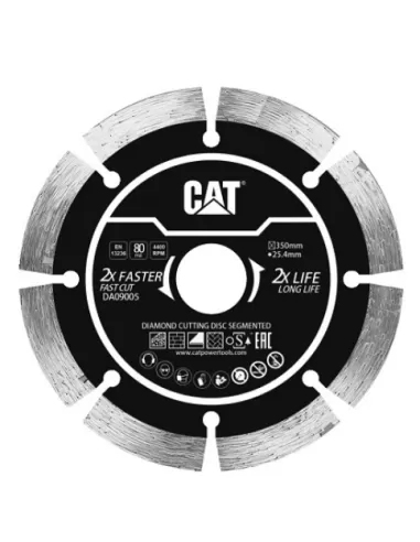 1 - Disco diamantato segmentato 300mm per materiali edili Caterpillar DA09004