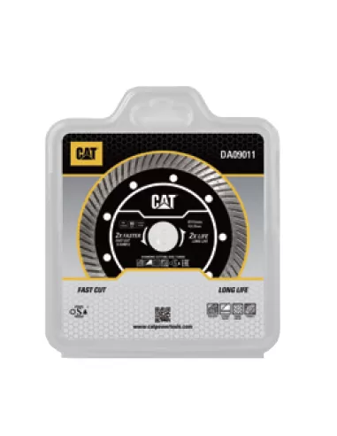 2 - Disco diamantato turbo universale 115mm per materiali edili Caterpillar DA09011