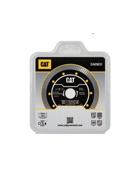 Disco diamantato turbo 115mm per gres porcellanato e ceramica Caterpillar DA09031
