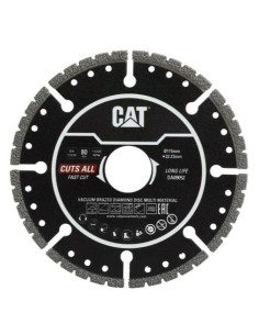 Disco diamantato universale 115mm per tutti i materiali CAT DA09052