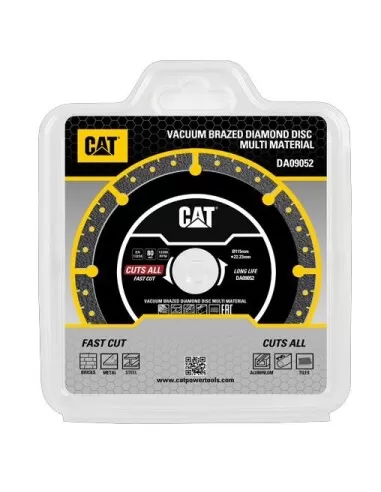 2 - Disco diamantato universale 115mm per tutti i materiali CAT DA09052