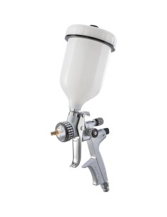 Pistola aerografo verniciatura ugello 1.3mm serbatoio sup. 600 ml Fervi th601a