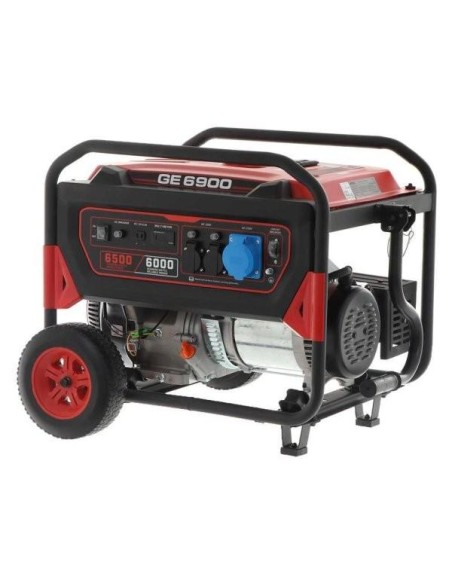 1 - Generatore di corrente 6Kw 4 tempi a benzina monofase MOSA GE6900