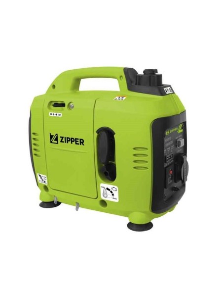 Generatore di corrente inverter 1,4 kw 41,2 cc Zipper zi-ste1000inv