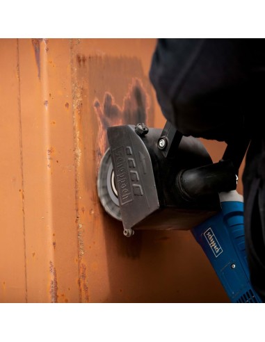 2 - Rullo abrasivo in filo di acciaio 100 x 125 per satinatrice Scheppach mrs1300