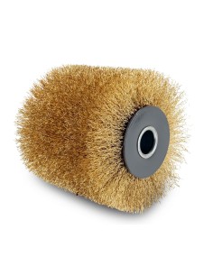 Rullo abrasivo in filo di ottone 100 x 125 per satinatrice Scheppach mrs1300