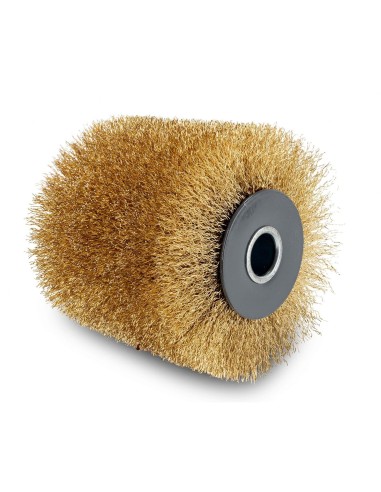 Rullo abrasivo in filo di ottone 100 x 125 per satinatrice Scheppach mrs1300