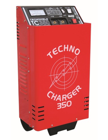 Caricabatteria auto con avviatore 12/24V 35-660Ah TECNOWELD TC 350