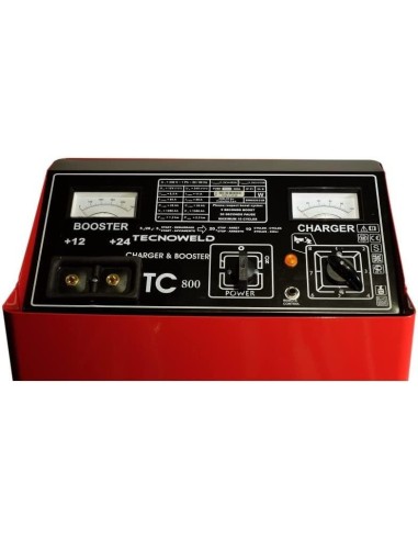 Caricabatteria auto con avviatore 12/24V 40-1600Ah TECNOWELD TC 800