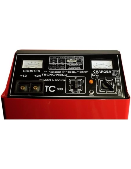 Caricabatteria auto con avviatore 12/24V 40-1600Ah TECNOWELD TC 800