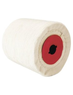 1 - Rullo in cotone per lucidatura 100 x 125 per satinatrice Scheppach mrs1300