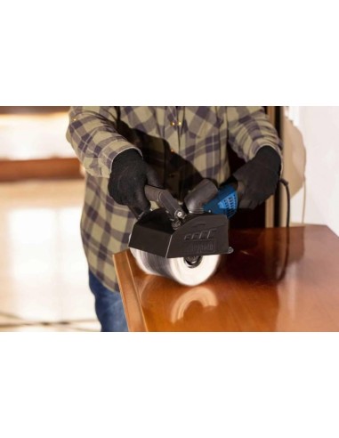 3 - Rullo in cotone per lucidatura 100 x 125 per satinatrice Scheppach mrs1300