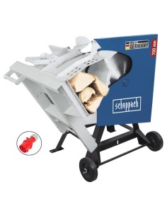 Sega circolare taglia tronchi basculante elettrica 700 mm Scheppach hs720 400v