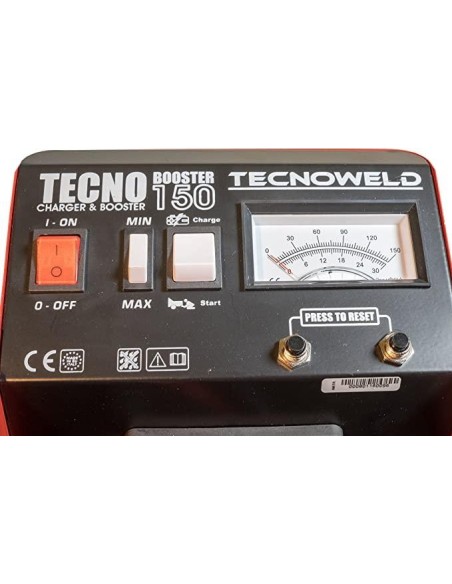 Caricabatteria auto con avviatore 12V 10-270Ah TECNOWELD TECNOBOOSTER 150