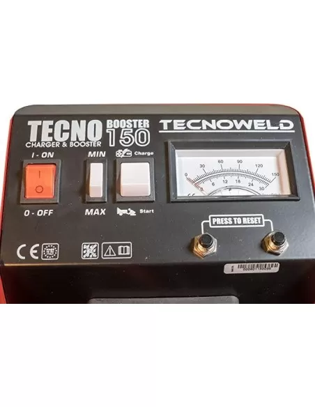 Caricabatteria auto con avviatore 12V 10-270Ah TECNOWELD TECNOBOOSTER 150