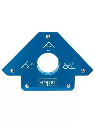 1 - Squadra magnetica per saldatura 45-90-135 gradi Scheppach