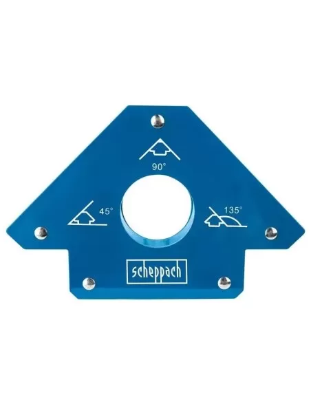 1 - Squadra magnetica per saldatura 45-90-135 gradi Scheppach