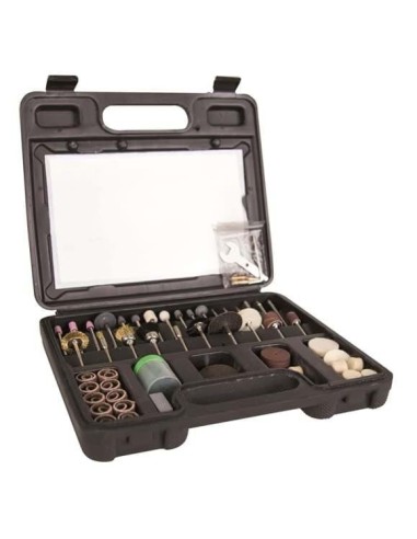 Kit 100 accessori con valigetta Scheppach per smerigliatrici e utensili multiuso