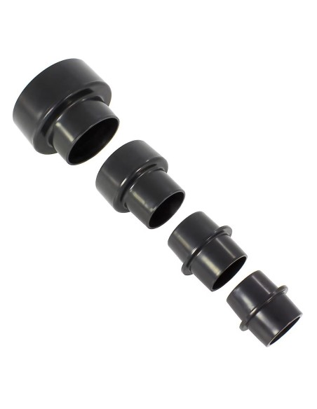 Kit 4 pz adattatori riduzioni per aspiratori e aspiratrucioli Scheppach Kit 4 pz adattatori riduzioni per aspiratori e aspiratrucioli Scheppach
