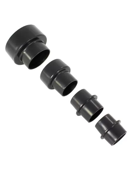 Kit 4 pz adattatori riduzioni per aspiratori e aspiratrucioli Scheppach