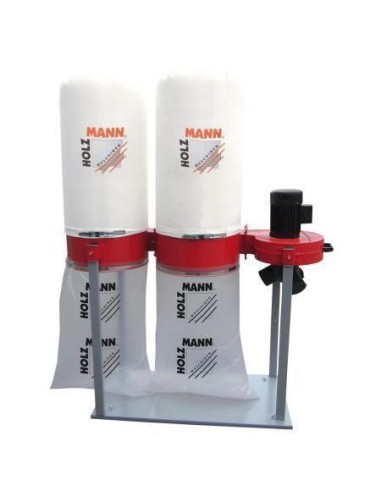 Aspiratore per trucioli con doppio sacco aspiratrucioli HOLZMANN abs4000_230v