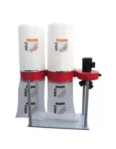 1 - Aspiratore per trucioli con doppio sacco aspiratrucioli HOLZMANN abs4000_230v