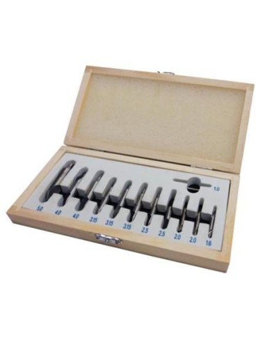 Kit 12 punte da centro per tornio holzmann zbs12tlg