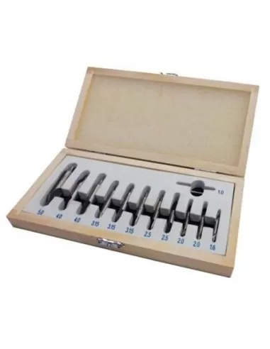 1 - Kit 12 punte da centro per tornio holzmann zbs12tlg