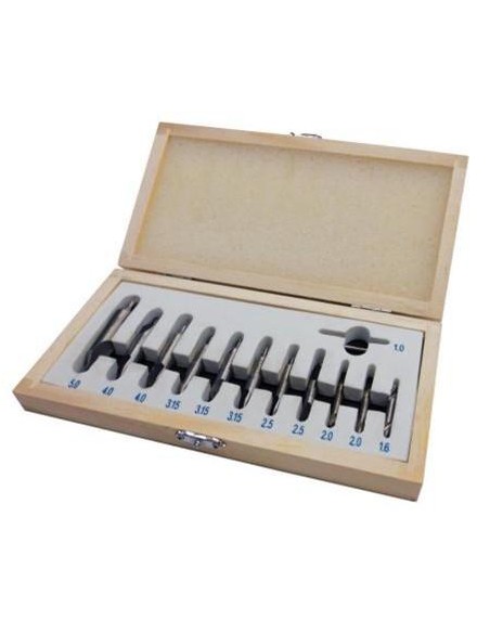 Kit 12 punte da centro per tornio holzmann zbs12tlg