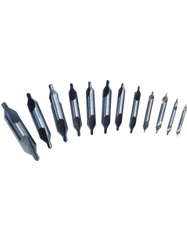 Kit 12 punte da centro per tornio holzmann zbs12tlg
