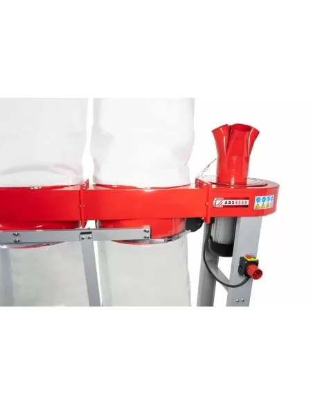 2 - Aspiratore trucioli con triplo sacco aspiratrucioli HOLZMANN abs4560_400v 2 - Aspiratore trucioli con triplo sacco aspiratrucioli HOLZMANN abs4560_400v