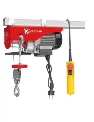 Paranco elettrico a fune esz250d_230v holzmann