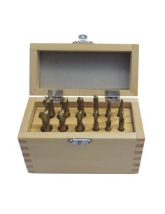 Set 12 frese frontali 2-4 tagli per finitura holzmann ffs12