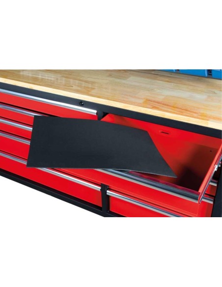 10 - Banco da lavoro con ruote 10 cassetti HOLZMANN wewa2130