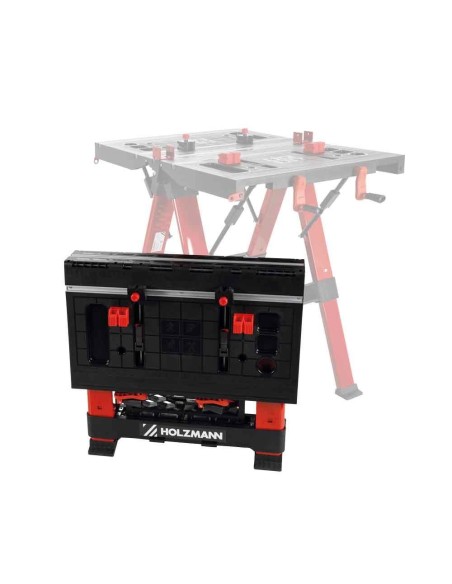 9 - Banco da lavoro pieghevole richiudibile holzmann wst100solid